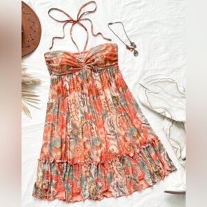 Y2K Country Style Mini Dress